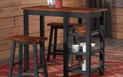 Berrios 3 Piece Counter Height Dining Sets