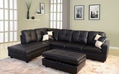 Top 10 of Faux Leather Sectional Sofas