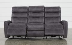 Espresso Faux Leather Ac and Usb Ottomans