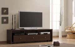 Techni Mobili 58" Durbin Tv Stands in Espresso or Grey Wood