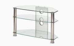 20 Best Collection of Clear Glass Tv Stand