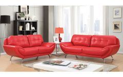  Best 10+ of Red Leather Sofas