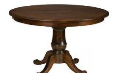 2024 Latest Monogram 48'' Solid Oak Pedestal Dining Tables