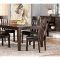 Craftsman 9 Piece Extension Dining Sets with Uph Side Chairs