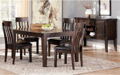 20 Best Ideas Craftsman 9 Piece Extension Dining Sets with Uph Side Chairs