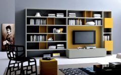 Bookshelves Tv Unit