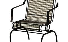 15 Collection of Wrought Iron Patio Rocking Chairs