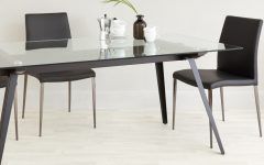 Black Glass Dining Tables
