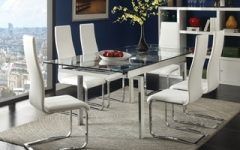 10 Inspirations Chrome Metal Dining Tables