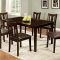 Laurent 7 Piece Rectangle Dining Sets with Wood Chairs