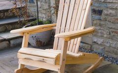 15 Best Collection of Patio Wooden Rocking Chairs