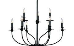 2024 Popular Giverny 9-light Candle Style Chandeliers