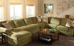 Green Sectional Sofas with Chaise