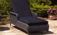 Top 15 of Wicker Chaise Lounge Chairs for Outdoor