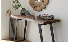 Yukon Natural Console Tables