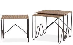20 Inspirations Scattered Geo Console Tables
