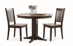 20 Ideas of Laurent 5 Piece Round Dining Sets with Wood Chairs