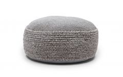 The 10 Best Collection of Textured Gray Cuboid Pouf Ottomans