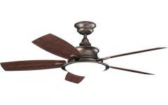 Wet Rated Outdoor Ceiling Fans with Light