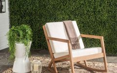 Patio Rocking Chairs with Cushions