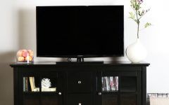Solid Wood Black Tv Stands