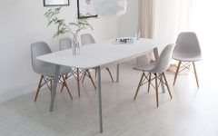 The 20 Best Collection of White Dining Tables and Chairs