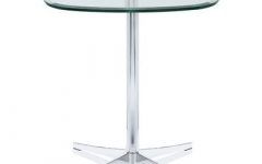 Collis Round Glass Breakroom Tables