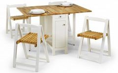 2024 Best of Dining Tables with Fold Away Chairs