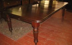 20 Collection of Mahogany Extending Dining Tables