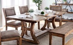 20 Ideas of Rustic Dining Tables