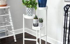 White Plant Stands