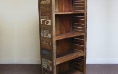 15 Inspirations Reclaimed Wood Bookcases