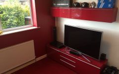 20 Collection of Red Gloss Tv Cabinets