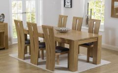 The Best Chunky Solid Oak Dining Tables and 6 Chairs