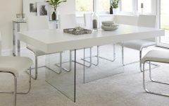 2024 Popular Glass Dining Tables
