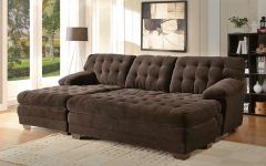10 Photos Sectional Sofas with Oversized Ottoman