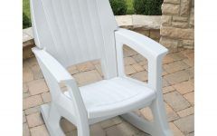 15 Best Collection of White Resin Patio Rocking Chairs