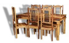 20 Ideas of Sheesham Dining Tables and Chairs