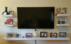 Shelves for Tvs on the Wall