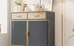 Sideboards with Breathable Mesh Doors