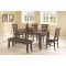 Caden 6 Piece Dining Sets with Upholstered Side Chair