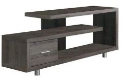 Techni Mobili 53" Driftwood Tv Stands in Grey