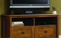 Simple Open Storage Shelf Corner Tv Stands