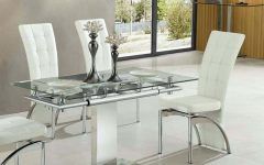 Glass Extending Dining Tables