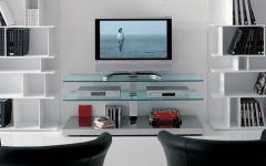 20 Best Collection of Floating Glass Tv Stands