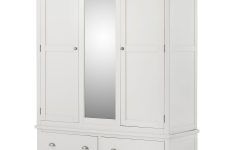 15 Ideas of White Wardrobes with Drawers and Mirror