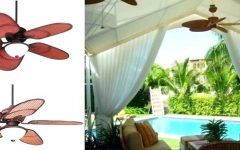 Tropical Design Outdoor Ceiling Fans