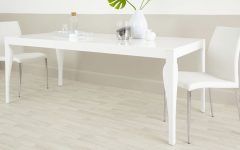 20 Collection of 8 Seater White Dining Tables