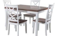 Lassen 5 Piece Round Dining Sets