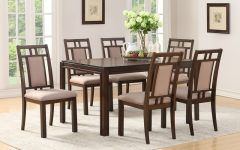 The 20 Best Collection of Parquet 7 Piece Dining Sets